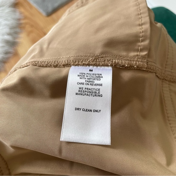 PARENTEZI Myla Cargo Camel Brown Patch Pocket Low Rise Micro Mini Skirt NWT Sz M - Picture 12 of 12